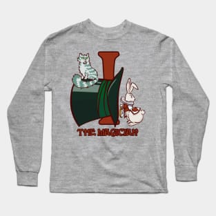 Halloween Tarot I: The Magician (Alice in Wonderland) Long Sleeve T-Shirt